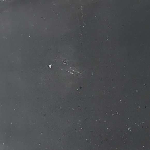 Handbag vintage black fabric red vinyl inside clasp closure hinge opening - Picture 10 of 13